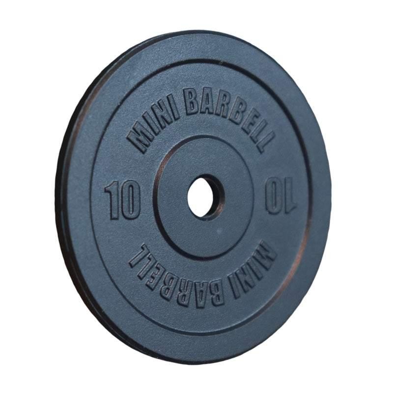 Mini Barbell Color Bumper Plates - Weight: 2.5lbs, Pairs: 2