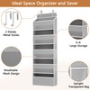 Kaitiemoo 1 PC 5-Tier Over the Door Organizer, Heavy-Duty Large