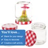 Baker Ross FN238 Glass Storage Jars - Pack of 6,