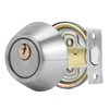 Sonew Security Door Lock, Single Cylinder Stainless Steel Anti-Theft Door