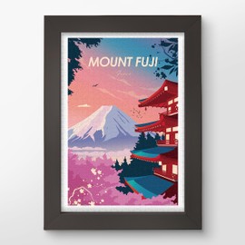 Pintoo Jigsaw Puzzles 600 Piece for Adults - Studio Inception - World Travel - Mount Fuji Beautiful Plastic Puzzle for Home Decor Zero Dust Easy Storage [H3298]