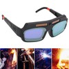 Welding Goggles Solar Powered Safety Protective Welding Glasses for Cutting