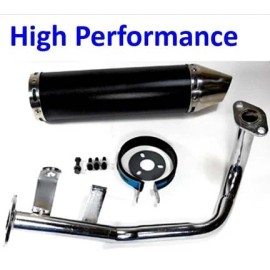 Unbranded Ice Bear  PMZ50-6 & 6FShadow PMZ50-1GY6-50 High Performance Exhaust