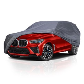 DaShield Ultimum Series Car Cover Waterproof All Weather for Kia Soul Car Cover EV 2020-2024 Hatchback 4-Door - Protection Semi Custom Fit - Dust, Sun, Snow, Rain, Protection in&Outdoor