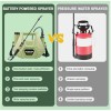 ALIENTABI 1 Gallon Battery Backpack Sprayer for Garden, Outdoor Weeding,