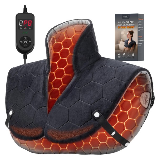 UTK 30s Fast Heating Pad for Neck and Shoulders and