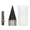 Wood Splitter Drill Carbon Steel High Hardness Removable Wear Resistant