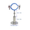 Stainless Steel Wall Mount Ceiling Mount Pipe Supports, Adjustable Pipe