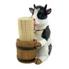Cow Toothpick Holder Set Decorative Country Kitchen Decor Figurine