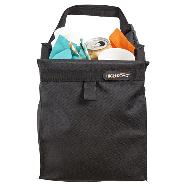 High Road TrashStash Hanging Car Garbage Bag with Push-Close Lid