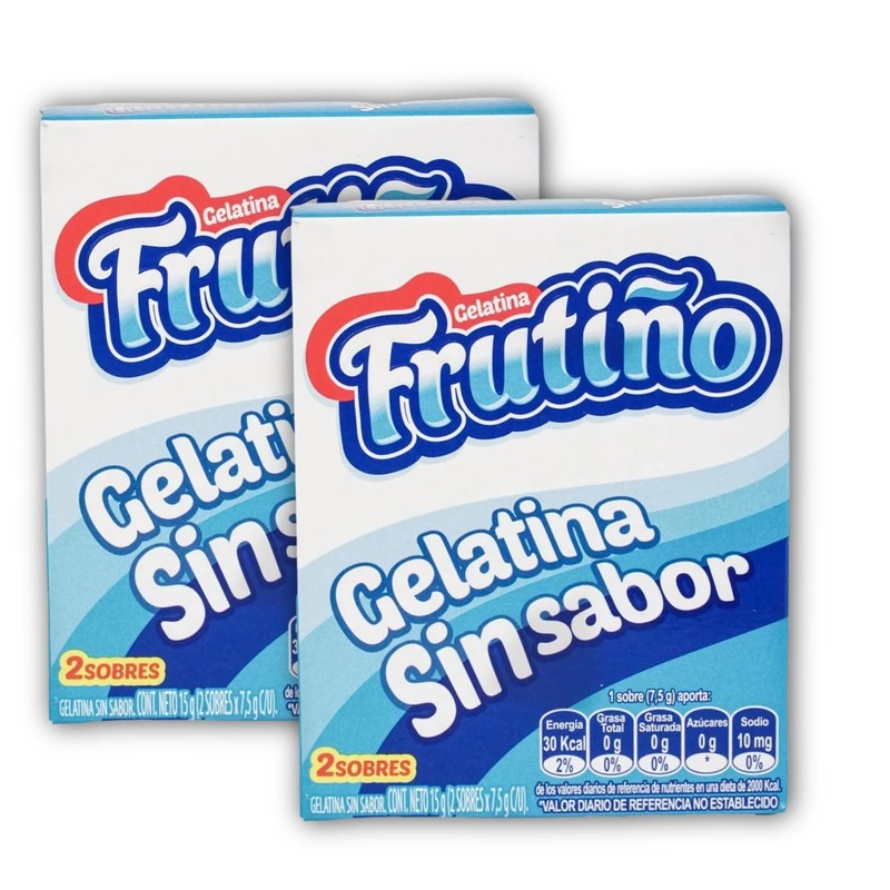 Generic Frutiño Gelatina sin Sabor - 2 paquete por 2
