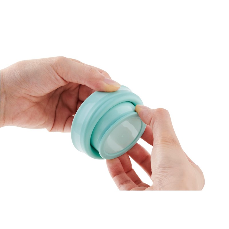 Isetou UGAI Cup (Gargle Cup) Portable with Case, Mint Green