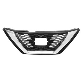 TBVECHI Front Grille, Front Bumper Grille Assembly Fit for Nissan Qashqai Rogue Sport 2020 2021 Front Grille Assembly Chrome, Direct Replacement