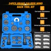 GOOACC 22pcs Disc Brake Caliper Compression Tool Set, Caliper Piston