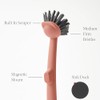 Earth & Mango Magnetic Dish Brush & Scraper, Snaps to