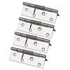 Hardbase Metal Spring Hinges Door Butt Hinges Stainless Steel (4