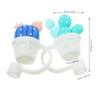2Pcs Silicone Straw Covers, 0.3in Cactus Shape Straw Toppers Drinking