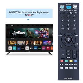 AKB73655861 Replacement Remote Control for LG TV Compatible with AKB73655802 32LS3400 37LS5600 42LS3450 42PA4500ZF 42PA4500-ZF 22LS3500 26LS3500 26LS3510