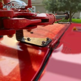 21st-autoparts For 1944-2006 Jeep Wrangler CJ YJ TJ Hi-Lift Jack Upper Hood Mount Bracket Kit