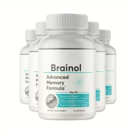 Brainol 5-Pack Brainol - Brainol Pills Advanced Memory Support - 300 Capsules