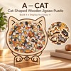 Animal Shape Wooden Jigsaw Puzzle with Stand – Creative Puzzle