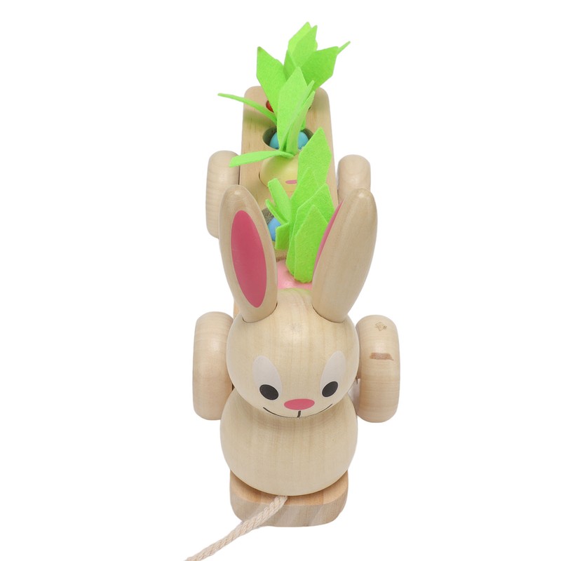 Toddler Radish Matching Car Toy Baby Safe Infant Robust Wooden