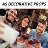 YANIYA Pack of 10 Party Face Covers and Cup Mat