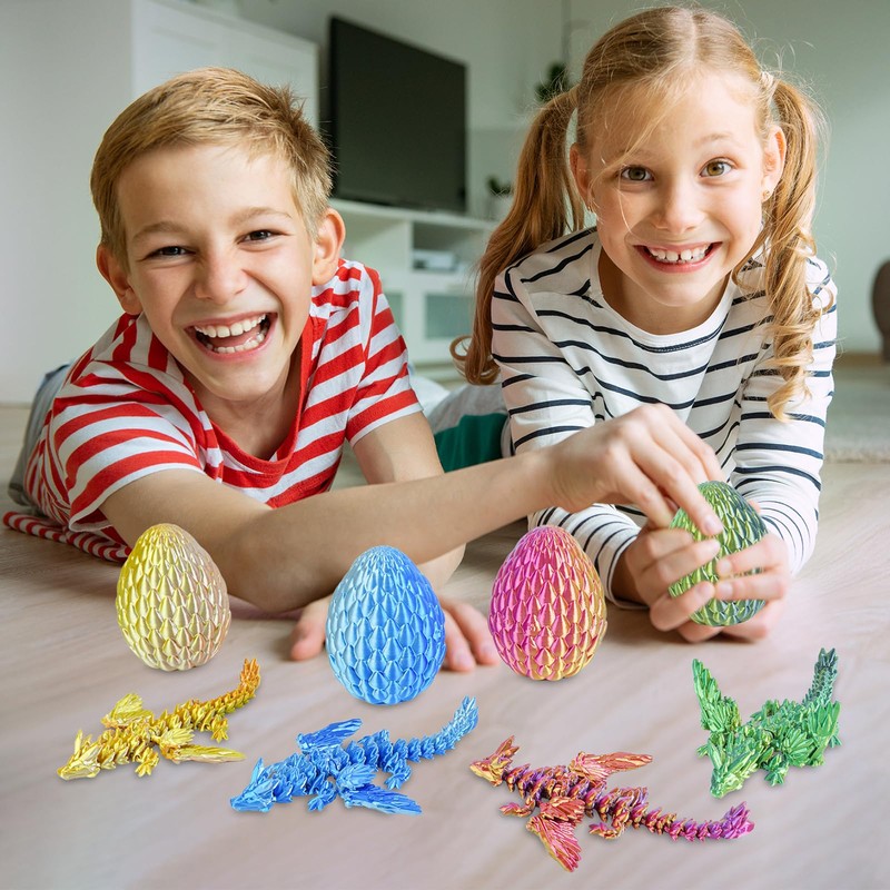 Dragon Eggs Gift Set with Surprise Mini Winged Dragon Inside