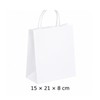 Kraft Paper Gift Bags with Handles for Party Favors –