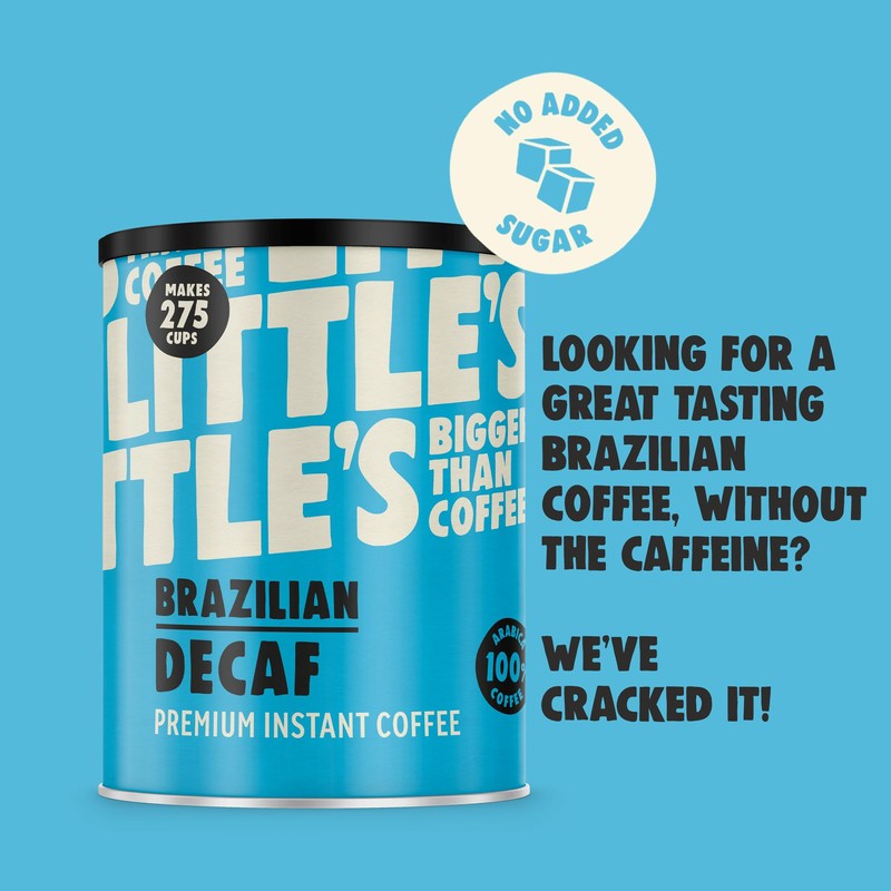 Little's Instant Coffee - Brazilian Decaf Coffee Instant - Premium