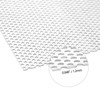 Perforated Metal Sheet - Perforated Stainless Steel Sheet, 11.8" x