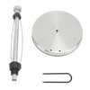 Paper Towel Holder with Damping Effect Stainless Steel Punch Free