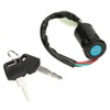 4 Pin Ignition Key Switch 4 Wire Compatible with Tao