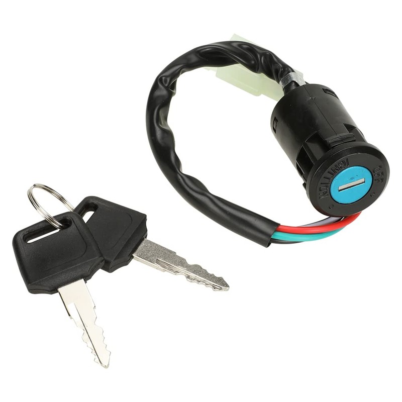 4 Pin Ignition Key Switch 4 Wire Compatible with Tao