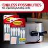 Command Cord Bundlers, Damage-Free Hanging Cord Organizer, No Tools Required
