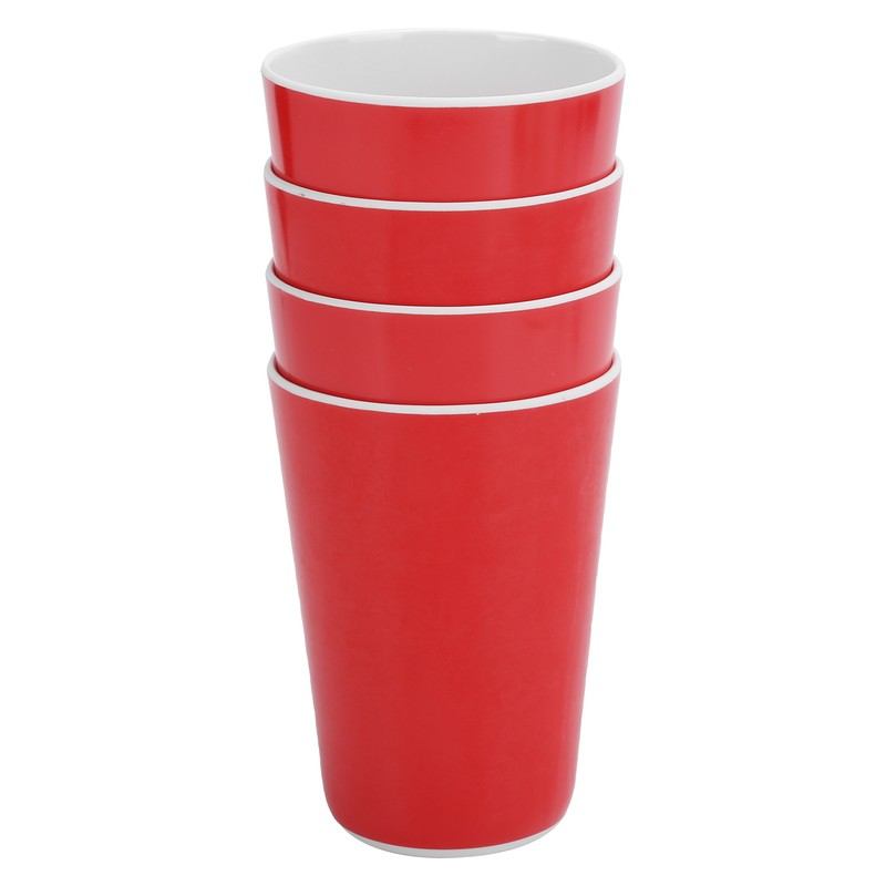 4PCS Imitation Ceramic Water Cup Drinking Mug for Office Home