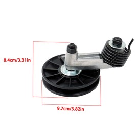 GXYWADY Cooling Fan Pulley Tensioner Kit 6662997 Replacement for Bobcat 653 751 753 763 773 7753 853 863 864 873 883 963 A220 A300 S130 S150 S160 S175 S185 S205 S220 S250 S300 T140 T180 T190 T200 T250