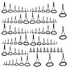 Fishing Rod Single Foot Fishing Pole Eyes Rings Repair Kit