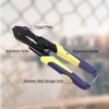 Mini Bolt Cutters, 8" Heavy Duty Wire Cable Cutter, Chain