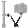 Camera Articulating Arm 11inch Silver Aluminium Alloy Photography Accessory for