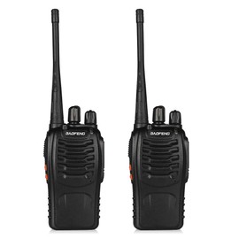 BAOFENG BF-888S Two Way Radio (Pack of 10) and USB Programming Cable (1PC)