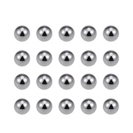 MACHSWON 5mm Steel Ball,Bearing Balls,G100 Precision Balls, Ideal for Various Industries,100pcs