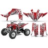 AMR Racing ATV Graphics kit Sticker Decal Compatible with Yamaha