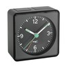 TFA 60.1013 Push Analogue Silent Alarm Clock - Sweep Movement