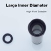 Black Shower Arm Extension 10 Inch High Flow Rainfall Shower