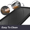 Rubber Boot Trays for Entryway, Water-Resistant Shoe Trays, Multi-Purpose Boot