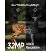iZEEKER Trail Camera 32MP 1080P, Trail Cameras with 940nm No