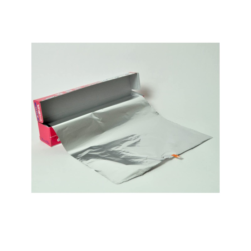 MU Packaging Aluminum Foil Commercial Use, Silver, Width 11.8 inches