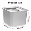 Wzenclave Ice Cream Box Ice Cream Freezer Containers Food Storage