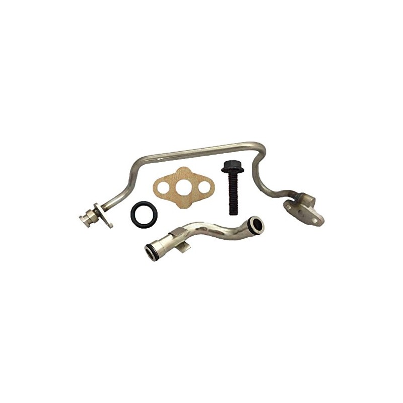 Updated Turbo Feed & Drain Line Tube Fits 2004-2007 Ford